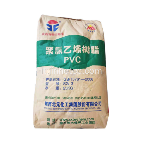 Beiyuan Resina Pvc Sg3 K57 Sospensione Base